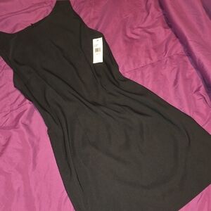 Alyx Black Ruched Sheath Mini Dress